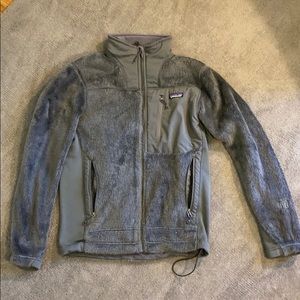 Barely worn Patagonia Polartec fuzzy fur jacket!